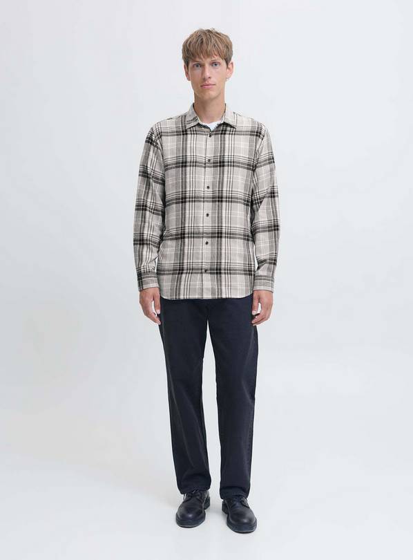 JJ REBEL Track Check Shirt Long Sleeved XXL